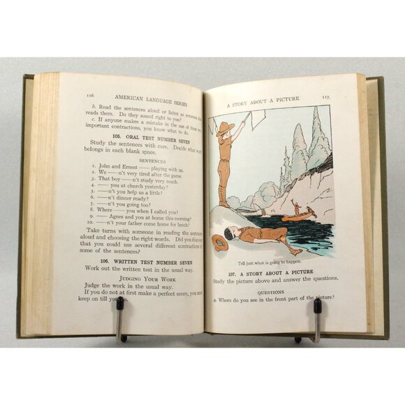 Vintage School Reader "American Language Series Fourth Year" , Rand McNally 1932 - Picture 7 of 10